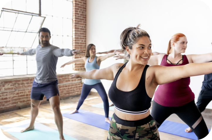 group fitness class