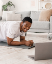 virtual fitness class